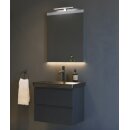 Euroshowers Viktoria Möbel-Set 600mm, schwarz mit...