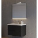 Euroshowers Viktoria Möbel-Set 800mm, schwarz mit...