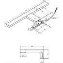 Euroshowers Viktoria Möbel-Set 800mm, grau