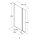Dansani Match Seitenwand mit (beweglicher) Blende, 115-117cm, klares Glas