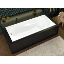 Riho Lazy Plug&Play 170x75cm, wandstehende Badewanne, glänzende Oberfläche, rechte Version
