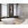 Riho Toledo 158x110cm, freistehende Badewanne aus Solid Surface