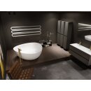 Riho Oviedo 160x160cm, freistehende Badewanne aus Solid...