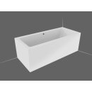 Riho Lugo Plug&Play 190x90cm, wandstehende Badewanne,...