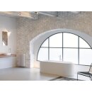 Riho Valor Back2Wall 180x80cm, Badewanne aus Solid Surface