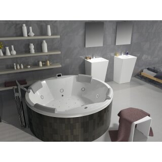 Riho Thermae Carmen Ø180cm, Whirlpool rund