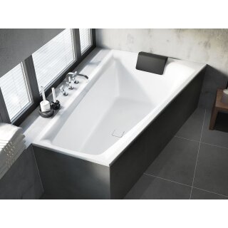 Riho Still Smart 170x110cm, Raumsparbadewanne, glänzende Oberfläche, linke Version