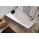 Riho Still Smart 170x110cm, Raumsparbadewanne mit Whirlpoolsystem Air, glänzende Oberfläche, rechte Version