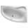 Riho Lyra 170x110cm, Raumsparbadewanne, glänzende Oberfläche, linke Version, ohne/mit Whirlpoolsystem