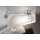 Riho Delta 150x80cm, Raumsparbadewanne, glänzende Oberfläche, rechte Version, ohne/mit Whirlpoolsystem