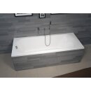 Riho Miami 170x70cm, rechteckige Badewanne, glänzende Oberfläche, ohne/mit Whirlpoolsystem