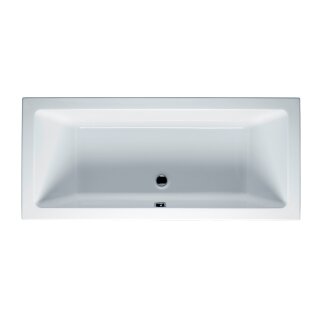Riho Lusso 160x70cm, rechteckige Badewanne, glänzende Oberfläche, ohne/mit Whirlpoolsystem
