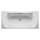 Riho Linares 170x75cm, rechteckige Badewanne, rechte Version, ohne/mit Whirlpoolsystem