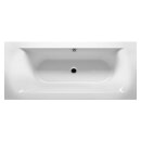 Riho Lima 150x70cm, rechteckige Badewanne, glänzende...