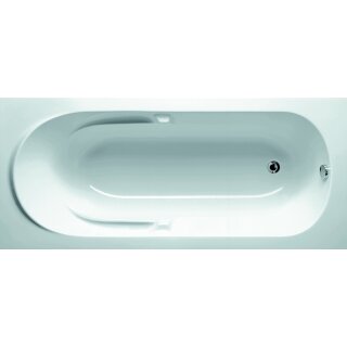 Riho Future 180x80cm, rechteckige Badewanne, glänzende Oberfläche, ohne/mit Whirlpoolsystem