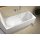 Riho Future 180x80cm, rechteckige Badewanne, glänzende Oberfläche, ohne/mit Whirlpoolsystem
