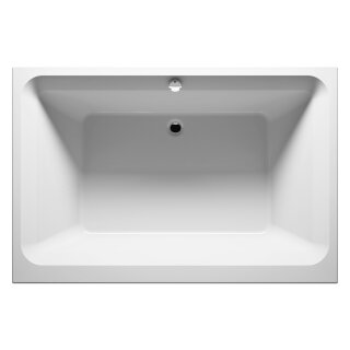 Riho Castello 180x120cm, rechteckige Badewanne, glänzende Oberfläche, ohne/mit Whirlpoolsystem