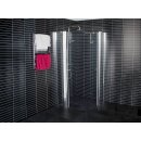 Euroshowers Twice Corner, Eckeinstieg, Drehfalttür mit Fixteil