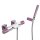 Tres Loft Colors, Thermostat Wannenbatterie, Violett-chrom