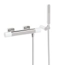Tres Loft Colors, Thermostat Brausebatterie, Weiss-chrom