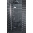 Euroshowers Twice Fix Nische, Drehtür mit Festteil