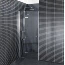 Euroshowers Twice Fix Nische, Drehtür mit Festteil
