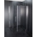 Euroshowers Free+Wall, 1 gewölbte Tür + 1...
