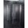 Euroshowers Free+Wall, 1 gewölbte Tür + 1 Seitenwand