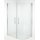 Euroshowers Free+Door, 1 gewölbte + 1 gerade Drehtür