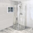 Euroshowers Free U-Kabine Halbkreis, Auch als...