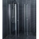Euroshowers Duo Corner, Eckeinstieg mit Drehtüren