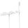 Tres Loft Colors, Einhebel Wannenmischer, weiss matt