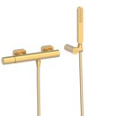 Tres Loft Colors, Einhebel Brausemischer, 24k Gold matt