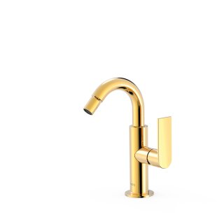Tres Loft Colors, Einhebel Bidetmischer, 24k Gold