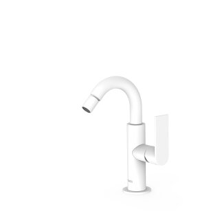 Tres Loft Colors, Einhebel Bidetmischer, weiss matt
