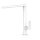 Tres Loft Colors, Einhebel Waschtischmischer, Weiss-chrom