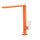 Tres Loft Colors, Einhebel Waschtischmischer, Orange-chrom