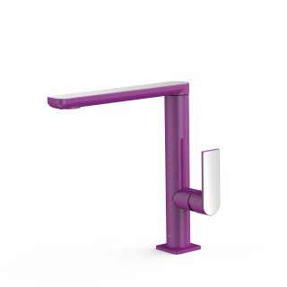 Tres Loft Colors, Einhebel Waschtischmischer, Violett-chrom