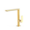 Tres Loft Colors, Einhebel Waschtischmischer, 24k Gold matt