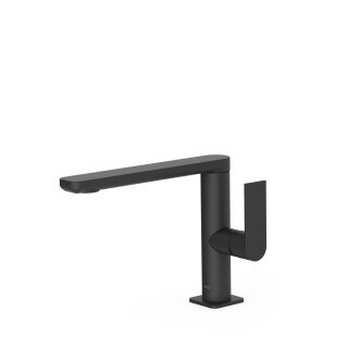 Tres Loft Colors, Einhebel Waschtischmischer, schwarz matt