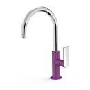 Tres Loft Colors, Einhebel Waschtischmischer, Violett-chrom
