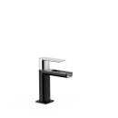 Tres Loft Colors, Einhebel Waschtischmischer, Schwarz-chrom