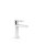 Tres Loft Colors, Einhebel Waschtischmischer, Weiss-chrom