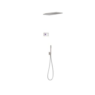 Tres Study Exclusive, Elektronisches Unterputz-Showerset, Edelstahloptik
