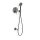 Tres Study Exclusive, Unterputz Brauseset Rapid-Box, Metallic-schwarz