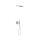 Tres Study Exclusive, Unterputz Brauseset Rapid-Box, Edelstahloptik