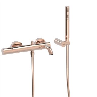 Tres Study Exclusive, Einhebel Wannenmischer, 24k Rotgold