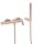 Tres Study Exclusive, Einhebel Wannenmischer, 24k Rotgold