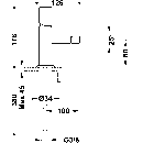 Tres Study Exclusive, Einhebel Bidetmischer, weiss matt
