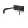 Tres Study Exclusive, Einhebel Waschtischmischer UP, schwarz matt